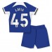 Chelsea Romeo Lavia #45 Dětské Oblečení Domácí Dres 2023-24 Krátkým Rukávem (+ trenýrky)